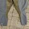 WH Culotte Officier Gabardine gris pierre Basane cuir 