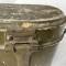 WH Gamelle individuelle Mdle 1931 alu peint vert olive et sangle cuir 