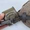 WH Gourde individuelle Mdle 1931/43 quart fet peint vert olive 