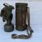 WH Masque de protection Mdle 1938 Camouflé trois tons avec sangles 