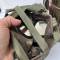 WH Masque de protection Mdle 1938 Camouflé trois tons avec sangles 