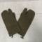 WH Paire  de gants en drap feldgrau 