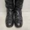 WH Paire de Bottes Officier cuir noir