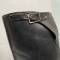 WH Paire de Bottes Officier cuir noir