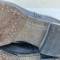 WH Paire de brodequins réglementaires cuir noir 