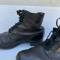 WH Paire de brodequins réglementaires cuir noir 