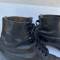 WH Paire de brodequins réglementaires cuir noir 