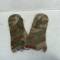 WH Paire de Gants Mdle 1944 matelassée camouflage réversible Flou/Blanc