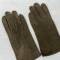 WH Paire de gants officier suèdine grise 