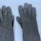 WH Paire de gants officier suèdine grise 