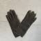WH Paire de gants officier suèdine grise 