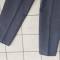 WH Pantalon droit officier gabardine gris pierre 