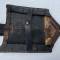 WH Pelle pliante individuelle et etui 2éme type carton cuir noir 