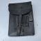 WH Porte cartes Mdle 1937 Cuir grenelé noir 