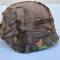 WSS Couvre casque 3éme type camouflage réversible feuilles de chène 