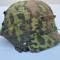 WSS Couvre casque 3éme type camouflage réversible feuilles de chène 