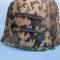WSS Couvre casque 3éme type camouflage réversible feuilles de chène 