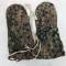 WSS Paire de gants Mdle 1944 Matelassés camouflage réversible 