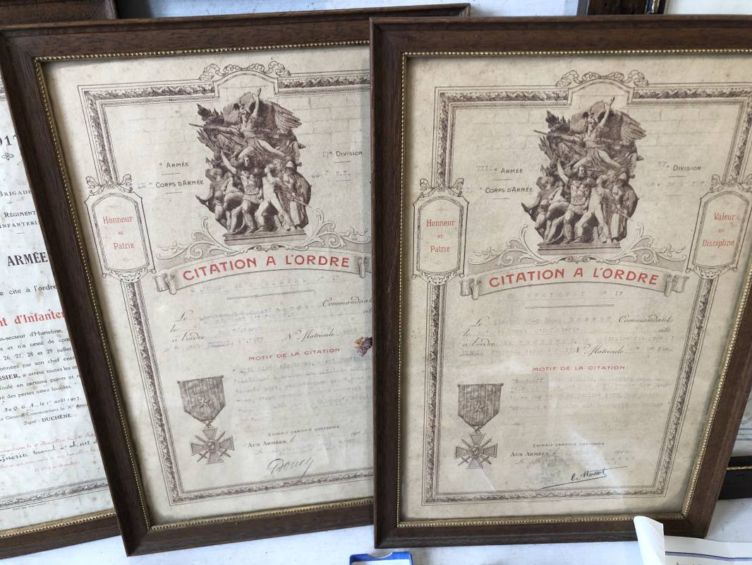 Diplomes Et Decorations Sergent 68eme Regiment D Infanterie 1915 18 Ventes D Antiquites Militaires Royal Dragons Diplomes Et Decorations Sergent 68eme Regiment D Infanterie 1915 18 Ventes D Antiquites Militaires Royal Dragons