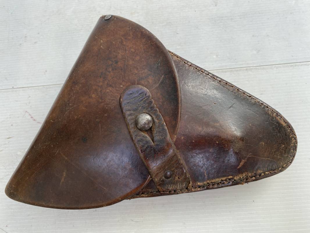 Étui De Pistolet En Cuir Militaire Soviétique – Vintage URSS 1980, Authentique