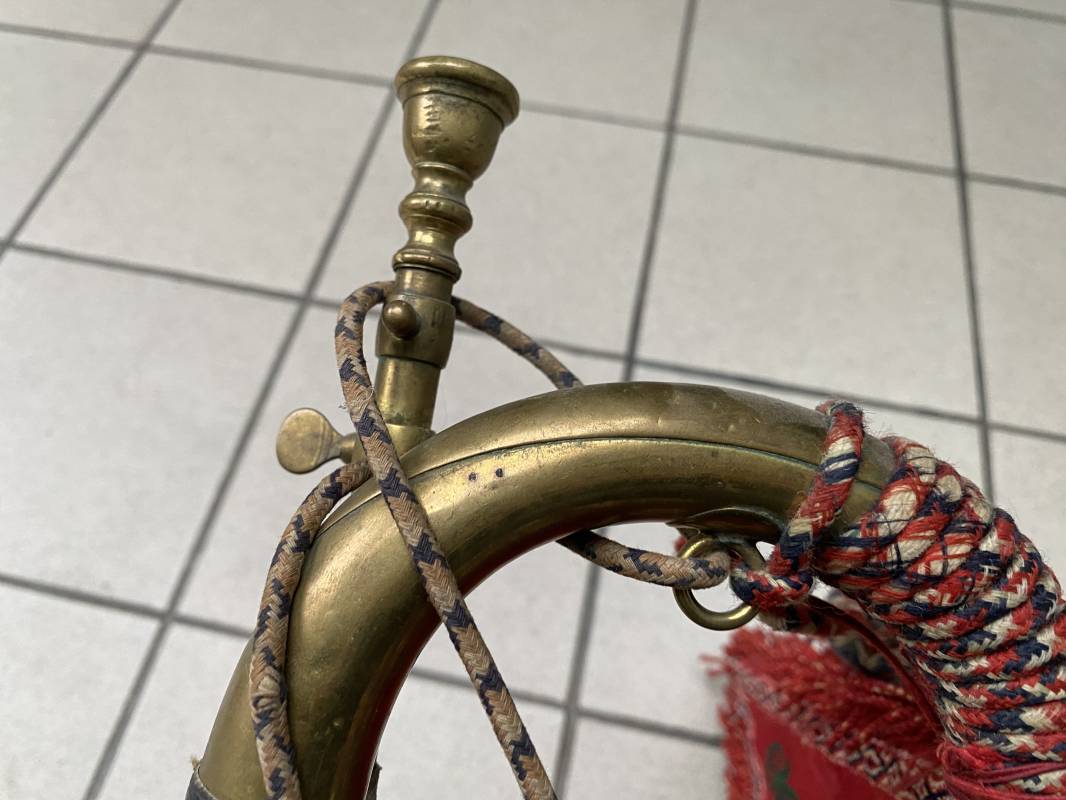 Clairon Militaire Troupe Pakistanaise - Vintage - Instrument De Musique