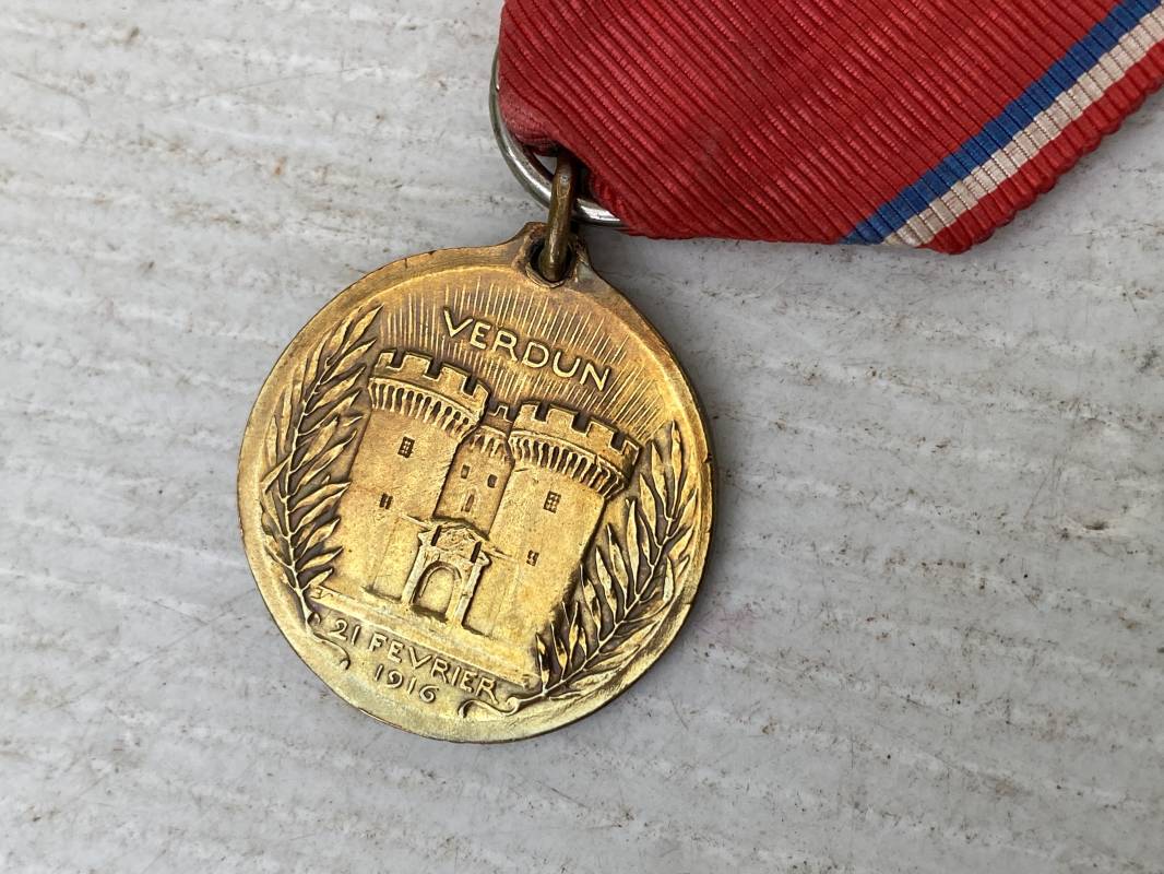 Médaille Militaire Verdun 1916 - Bronze, ON NE PASSE PAS, XXe Siècle