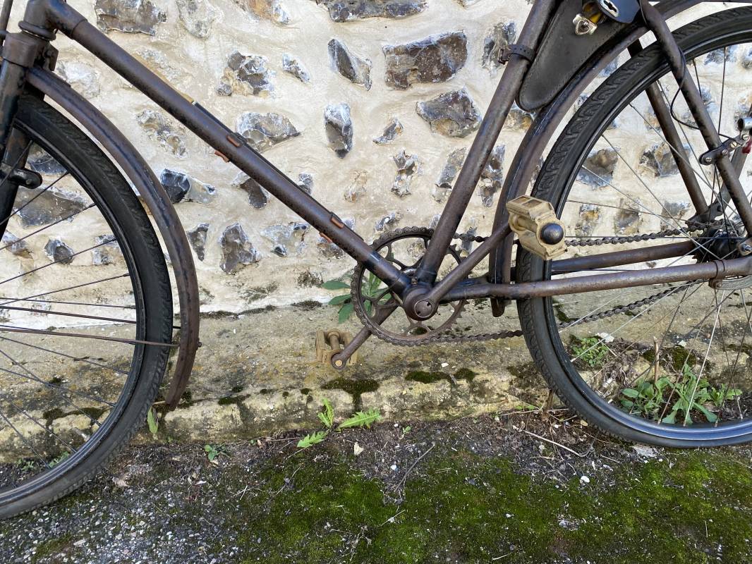 Ancien Cadre De Vélo Rétro Anker Bielefeld - Idéal Pour Restauration Ou Customisation